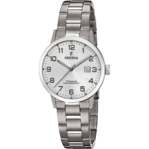 Festina F20436/1 Damen Uhr Titanium Titan Armband Uhr
