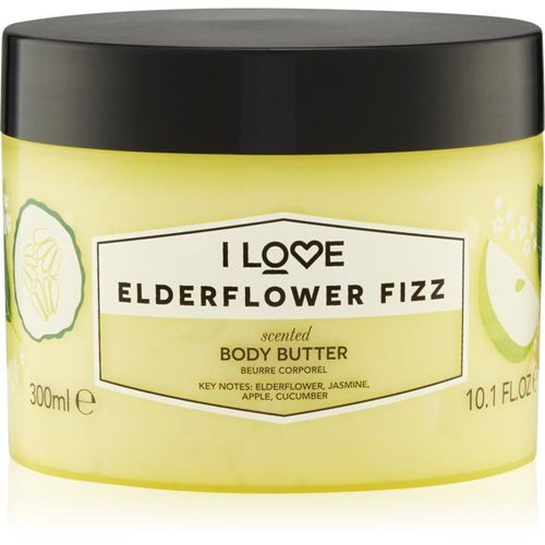 I Love Elderflower Fizz body butter 330 ml