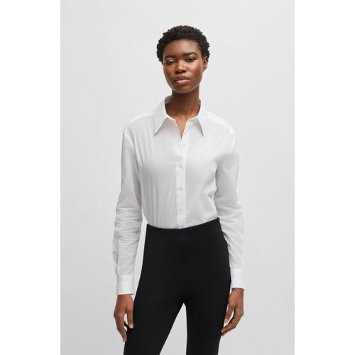 BOSS ORANGE Hemdbluse »Betulla Premium Damenmode«, mit Rückenfalte