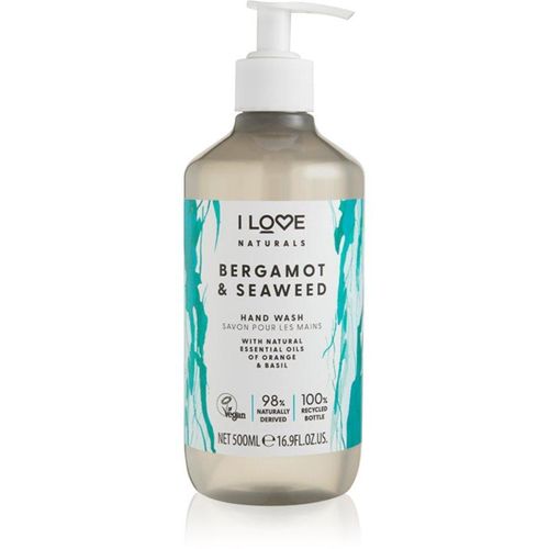 I Love Naturals Bergamot & Seaweed Vloeibare Handzeep 500 ml