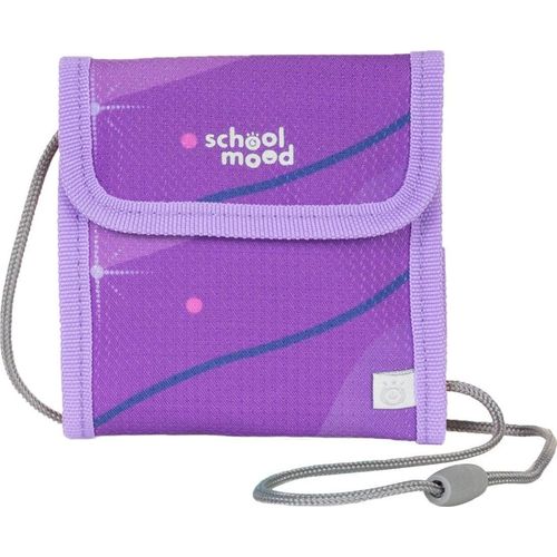 Brustbeutel SCHOOL-MOOD, Kinder, bunt (marie), Polyester, Kleinlederwaren