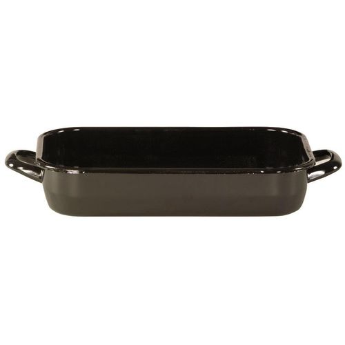 Bräter KRÜGER, schwarz, B:22cm H:6,5cm L:32cm, Töpfe, Backofengeeignet