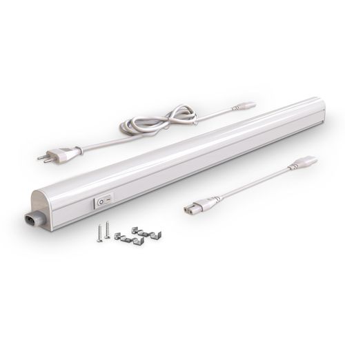 B.K.LICHT Lichtleiste, weiß, B:2,2cm H:3,0cm L:57,3cm, Lampen, Unterbaulampe, 8W 700lm, Lichtleiste, Küche, Beleuchtung, Schrank