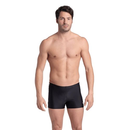 Badehose ARENA, Herren, Gr. 9 (XXXL), N-Gr, schwarz-weiß (schwarz, weiß), Obermaterial: 80% Polyamid, 20% Elasthan, sportlich, Badehosen