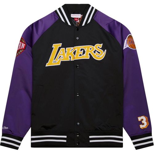 Mitchell & Ness NBA Lightweight Satin Jacket Los Angeles Lakers Magic Johnson XL