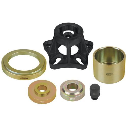 KS TOOLS Radlager-Satz hinten für Citroen / Fiat / Ford / Peugeot, 6tlg. - 440.0120