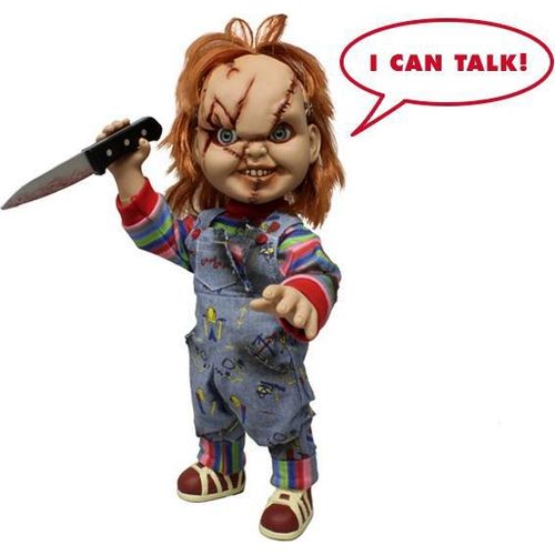Mezco chucky 15 cm narcred figur mit sound