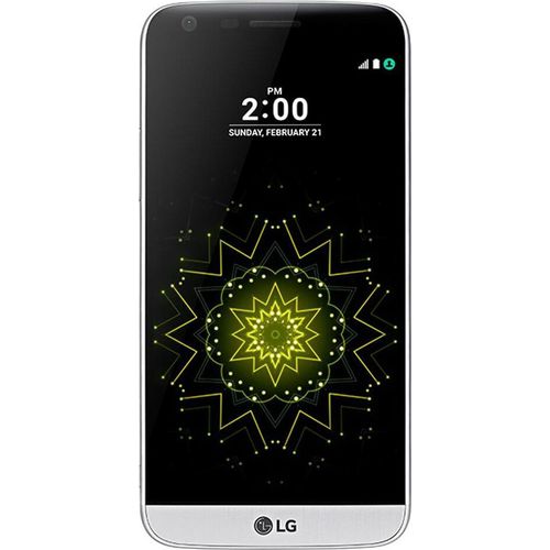 LG G5 H850 32 GB Smartphone - 4G - 13,5 cm (5,3 Zoll) LCD 1440 x 2560 QHD Touchscreen - Qualcomm Snapdragon 820 Quad-Core 2,15 GHz - 4 GB RAM - 16 Megapixel Rückseite/8 Megapixel Vorderseite - Android 6.0.1 Marshmallow - kein SIM-Lock - Silber - Bar - 1 SIM Support - Nano SIM - 200 GB microSD Unterstützung - GPS-Empfänger - Bluetooth 4.2 - IEEE 802.11a/b/g/n/ac - Near Field Kommunikation - USB 3.0