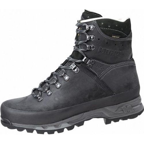 Meindl Island Pro Herren Nubukleder Wanderschuhe anthrazit-tanne, Goretex Ausstattung