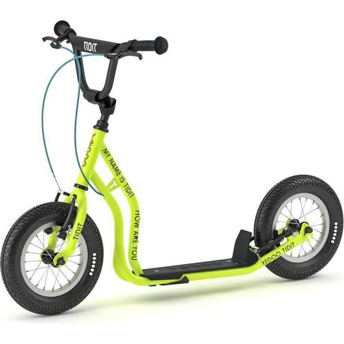 Tretroller Kinderroller Yedoo Tidit 12/12 Scooter Roller Cityscooter lime
