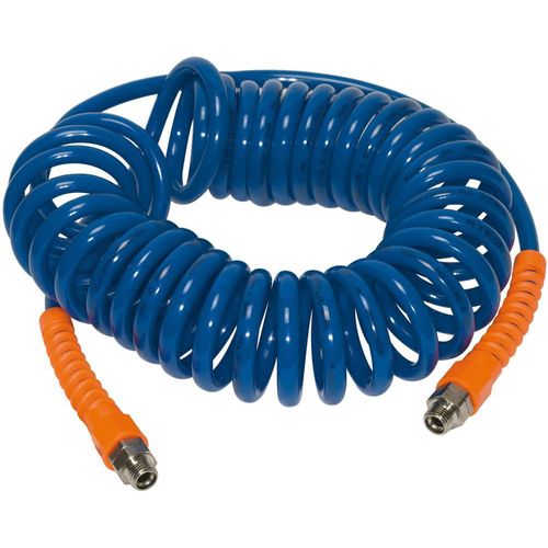 Riegler Spiralschl., Verschraubung, Knickschutz, PU, G 3/8,¸ 12x8, 7,5 m, SP 18-750