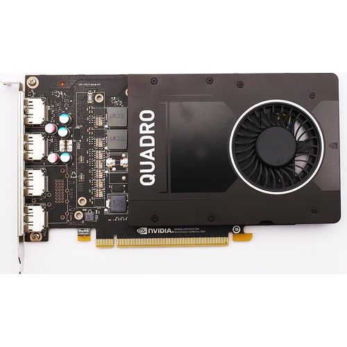 PNY Quadro P2000 Grafikkarte (5GB GDDR5) Schwarz