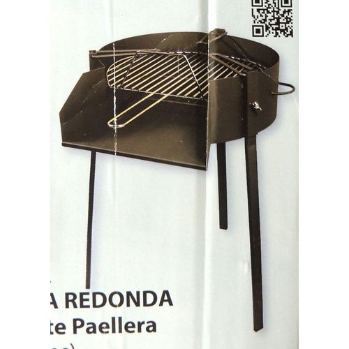 Holzkohlegrill mit Ständer Imex el Zorro Grill Rund Schwarz (Ø 60 x 75 cm)
