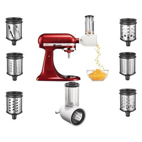 KitchenAid Set Gemüseschneider 5KSMVSA und Zusatztrommeln 5KSMEMVSC