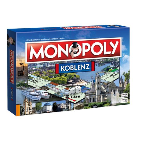 Monopoly Koblenz Stadt City Edition Ausgabe Spiel Gesellschaftsspiel Brettspiel