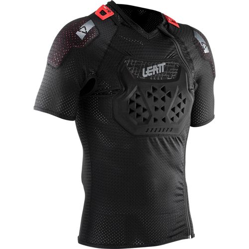 Leatt Body Tee Airflex Stealth Shirt, Farbe:black, Größe:L