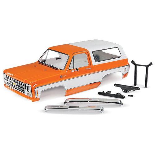 Traxxas TRX8130X Karo Chevrolet Blazer 1979 orange (komplett mit Anbauteile)
