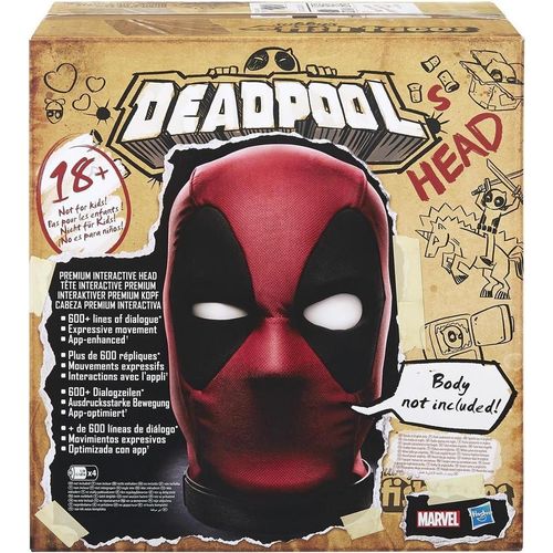 Marvel Legends Deadpools Interaktiver Premium Kopf