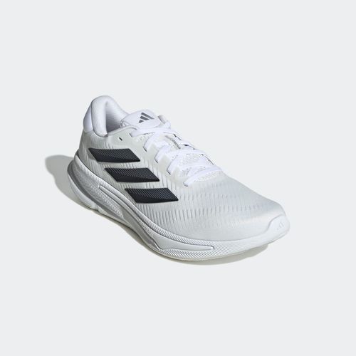 Laufschuh ADIDAS PERFORMANCE, Gr. 44,5, cloud weiß, dash grau, silber metallic, Textil, Synthetik, sportlich, Schuhe