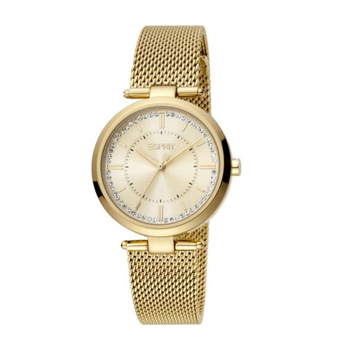 Esprit ES1L251M0055 Zea Uhr Damenuhr Edelstahl gold