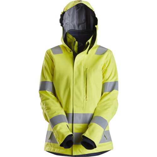 Snickers Workwear ProtecWork Hi-Vis Arbeitsjacke, Kl. 3 Hi-Vis Gelb/Navy-2XL