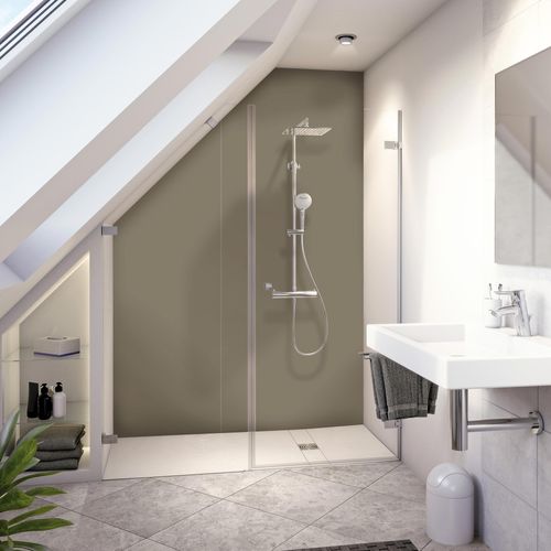 Duschrückwand Mokka 90x210 cm, 5785078000200