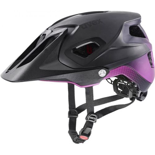 Helm Uvex Quatro Integrale Tocsen schwarz und lila matt größe 52-57 cm S41.0.471.0215