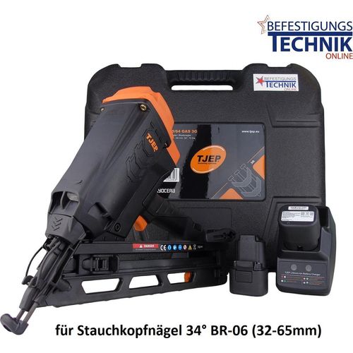 TJEP AB-15/64 GAS 3G Gasnagler Bradsnagler 25-64mm für DA Nägel Prebena BR-06