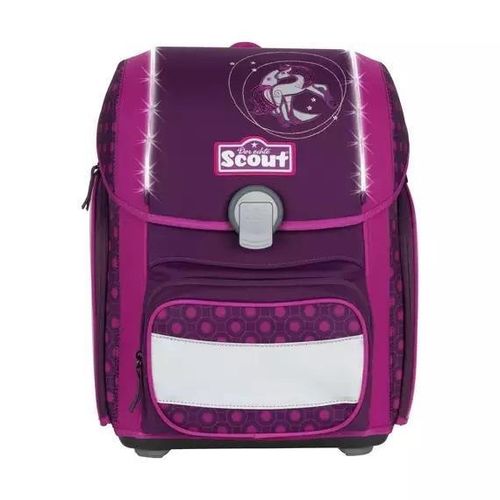 Scout Genius Safety Light Schulranzen-Set 4tlg.