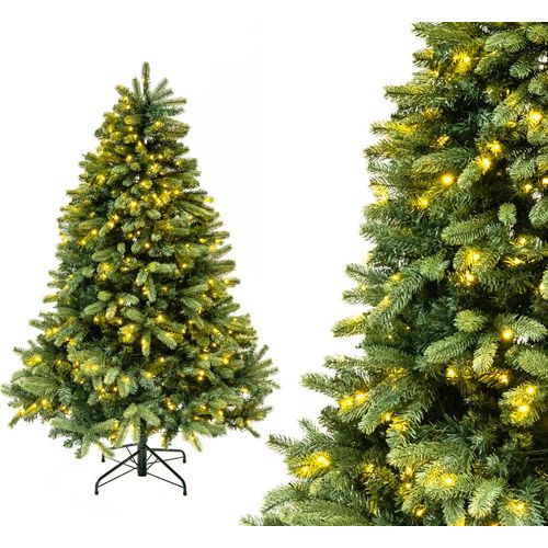 Evergreen Künstlicher Weihnachtsbaum Vermont Fichte Inkl. LEDs Grün 180 cm