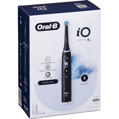 Oral-B iO Series 6 + Reiseetui black lava
