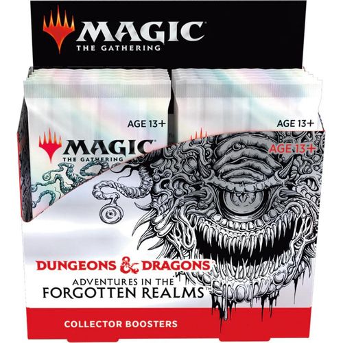 Wizards of the Coast Magic: The Gathering - D&D Adventures in the Forgotten Realms Sammler Booster Display deutsch, Sammelkarten