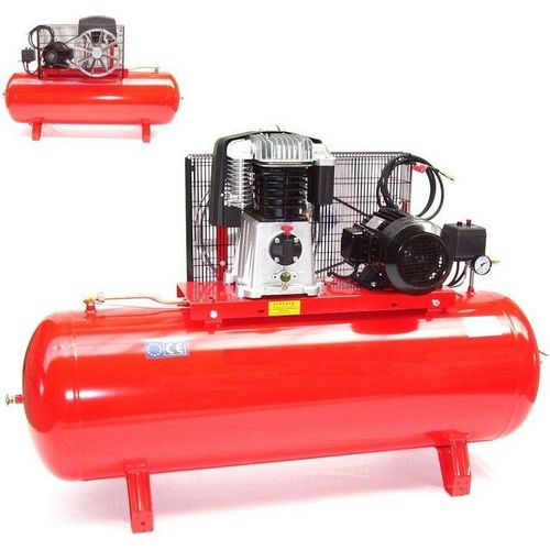Druckluft Kolbenkompressor 7,5PS 300l 15bar BK119 Werkstattkompressor 5,5kw