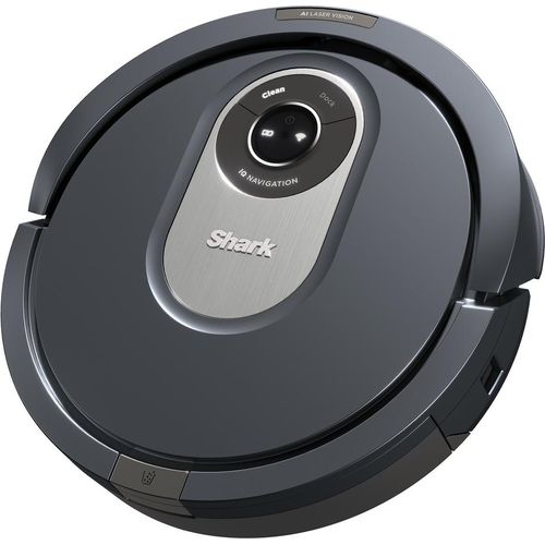 Shark AI SaugRoboter [RV2001EU], RoboterStaubsauger, Anti-Hair-Wrap Technologie,Teppiche und Hartböden, WLAN-App, Tierhaare,Grau