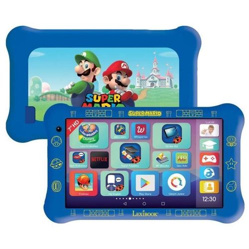 LEXIBOOK - Lexibook 7 Tablet - Super Mario Hülle (FR-Version)