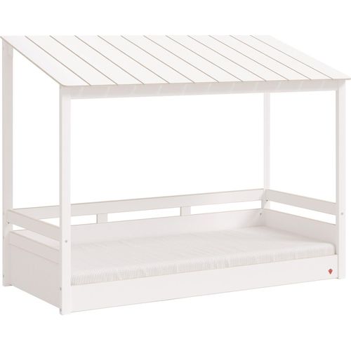 Kinderbett Haus-Motiv Montes White