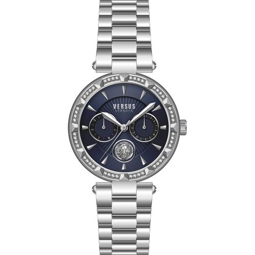 Versus by Versace Damen Uhr Armbanduhr Multifunktion Crystal Sertie VSPOS3921