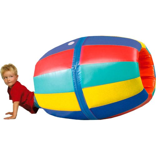 Spieltonne Kriechtunnel Kinder-Spieltunnel Kinder Tonne Krabbelspiel 70x100 cm