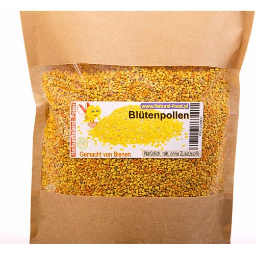 Natural Food Blütenpollen | Bienenpollen von den reinsten Wiesen in Europa | PREMIUM | Natürlich, roh, ohne Zusatzstoffe | Gemacht von Bienen 5 kg