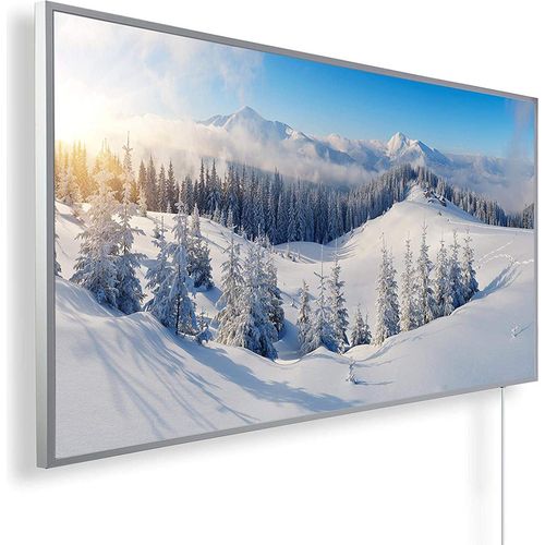 KÖNIGHAUS Panorama Infrarotheizung 1200W - Schneelandschaft