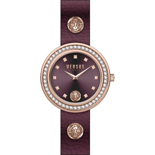 Versus by Versace Damen Uhr Armbanduhr Carnaby Street VSPCG1421 Leder