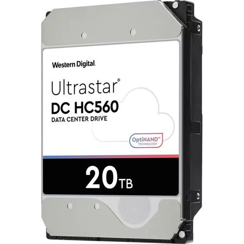 WD Ultrastar DC HC560 - Festplatte - 20 TB - intern - 3.5