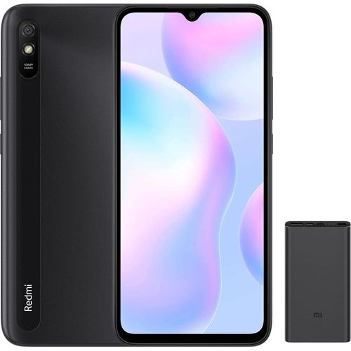 Xiaomi Redmi 9AT Handys 32 GB 2GB Grau & 10000 mAh Mi 18W Schnelllade-Powerbank