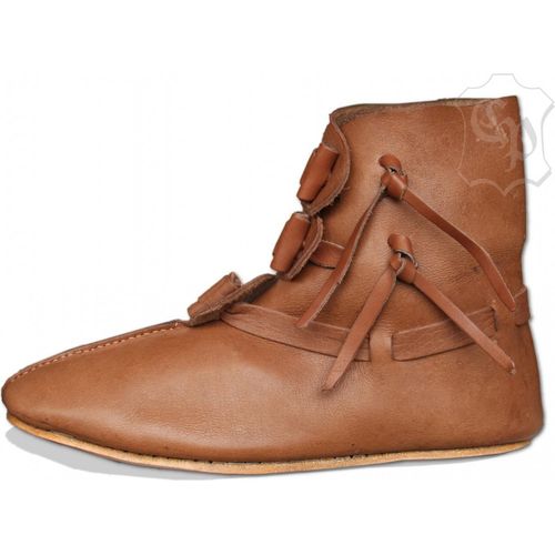 Wendegenähte Halbstiefel mit Knebelverschluss : 41 Größe: 41