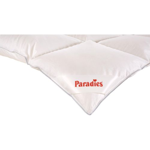 Paradies Daunendecke 155x220 cm Winter Decke "Galia 100" RDS Gänsedaunen 100% Gänsedaunen 100% Baumwolle