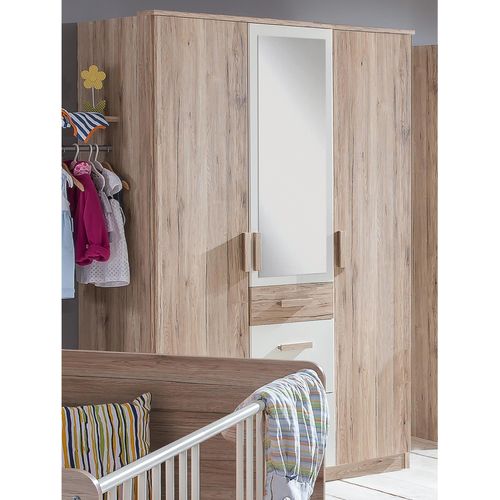 Kleiderschrank Schlafzimmerschrank Drehtürenschrank Schrank 