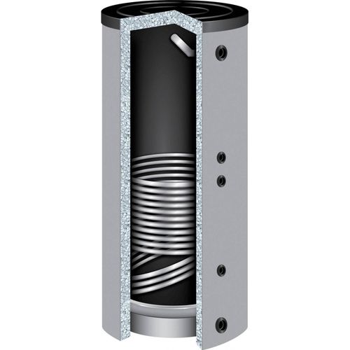 400 Liter Edelstahlspeicher ES-400 Edelstahl-Standspeicher Boiler