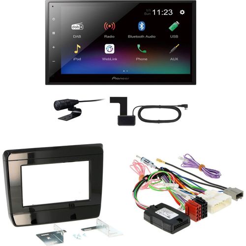 Pioneer DMH-A340DAB USB Bluetooth MP3 USB Einbauset für Isuzu D-Max 3 ab 2020