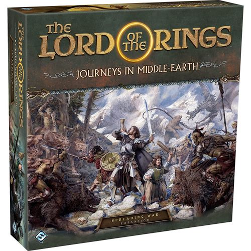 Fantasy Flight Games | Reisen in der Mittelerde: Spreading War Expansion | Miniaturspiel | 1 bis 5 Spieler | Alter 14+ | 60 bis 120 Minuten Spielzeit, Mehrfarbig, FFGJME08, 2. Expansion
