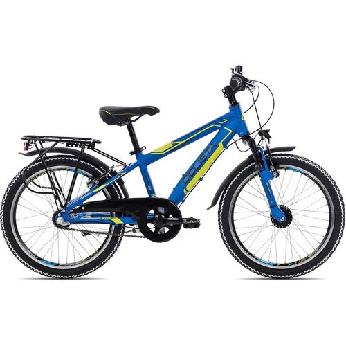 Ciclista Adventure 3 20 sportliches Kinderfahrrad mit Gepäckträger 20 Zoll Blau 29 cm